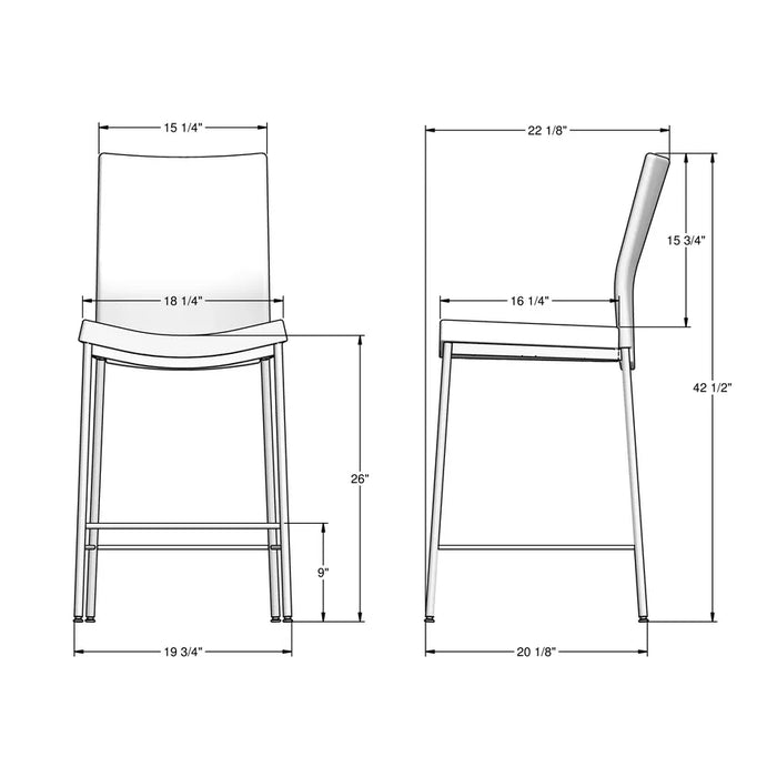 Tabouret Amisco Benson