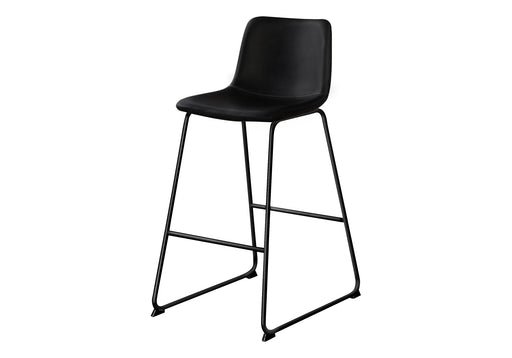 Tabouret Monarch Vinyle noir - I7754