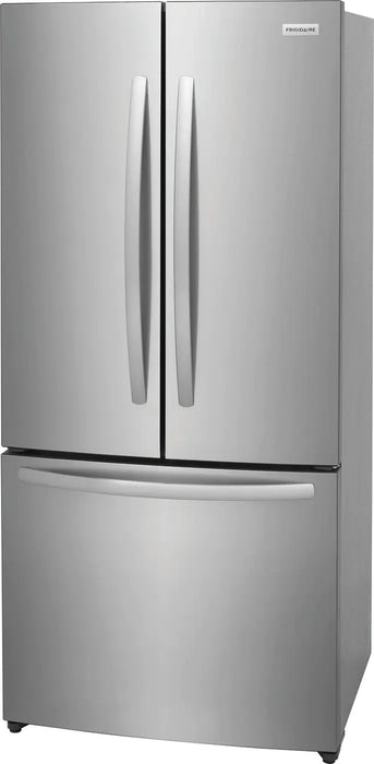 Réfrigérateur Frigidaire portes françaises avec congélateur en bas 18 Pi. Cu. - FRFG1723AV- Écofrais inclus