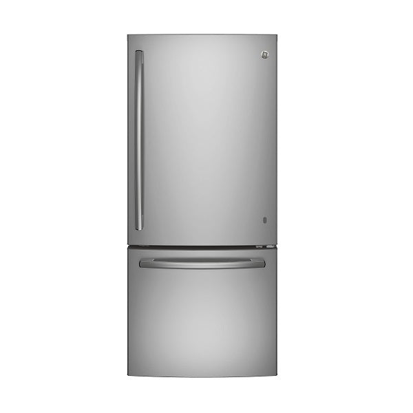 Réfrigérateur GE avec congélateur en bas 21 Pi. Cu. - GDE21DYRKFS - Écofrais inclus