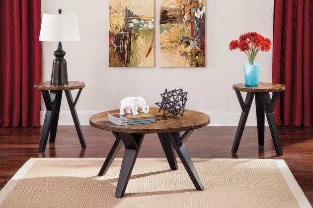 Table de salon Ashley Ingel 3pcs
