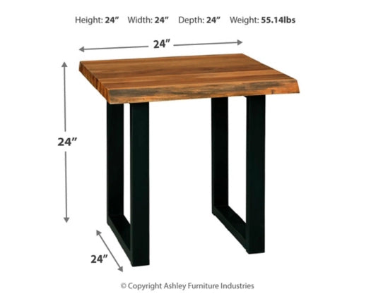 Table de coin Ashley Brosward T855-2