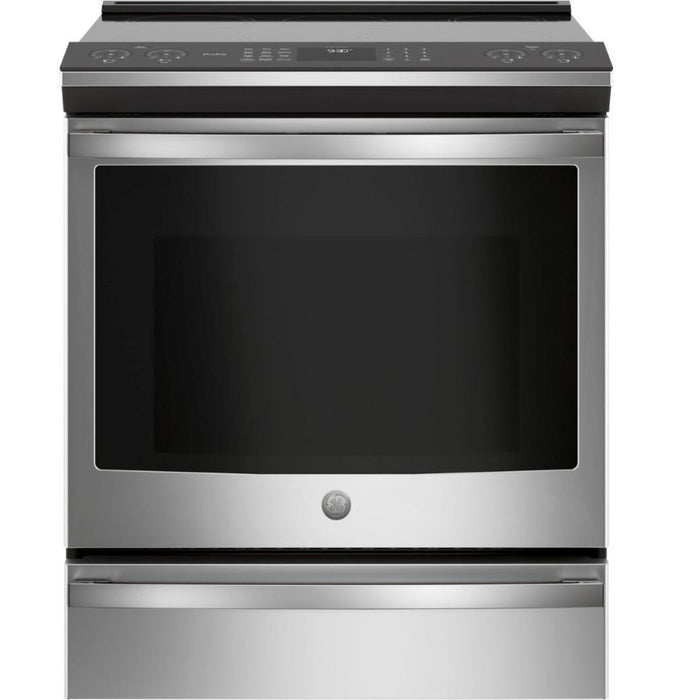 Cuisinière GE Profile à induction Inox - PCHS920YMFS