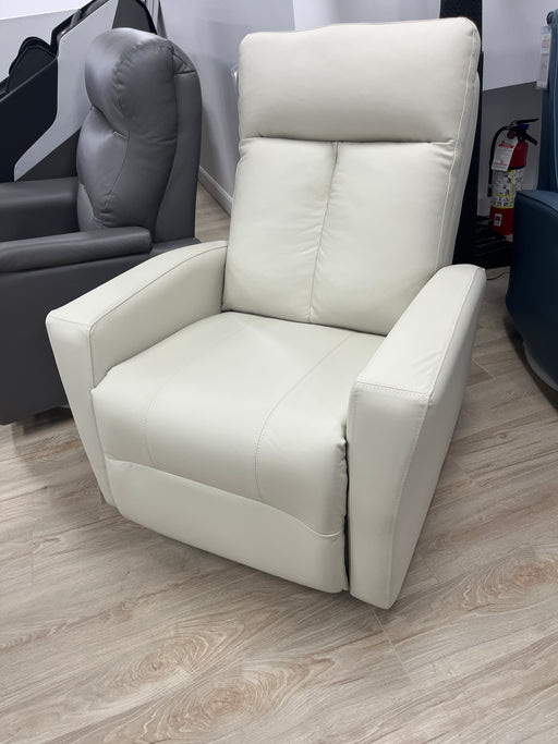 Fauteuil Elran electrique avec support lombaire cuir combo avec défauts