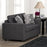 Causeuse Huttwill Iron 1636 Sofa By Fancy