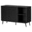 Meuble de rangement noir 16707