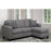 Sofa avec chaise flottante modulaire Sofa By Fancy 1775 Lyons, charbon