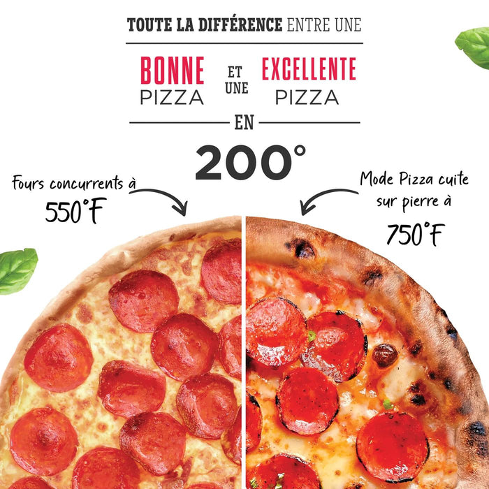 Cuisinière Frigidaire Gallery encastrable avec pizza cuite sur pierre - GCFE307CBF