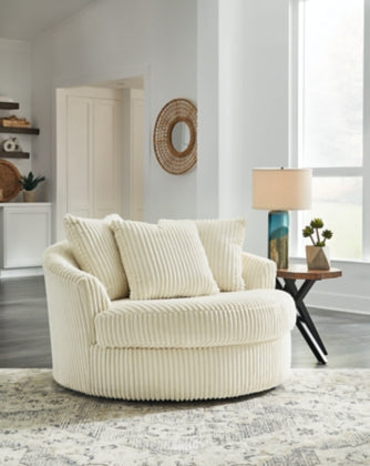 Fauteuil d'appoint pivotant Ashley Lindyn