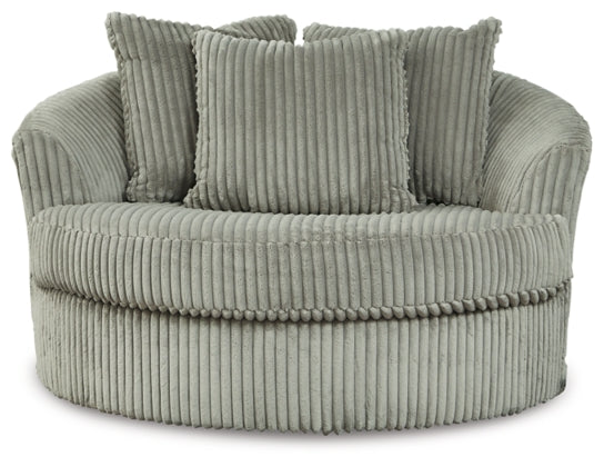 Fauteuil d'appoint pivotant Ashley Lindyn