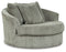 Fauteuil d'appoint pivotant Ashley Lindyn