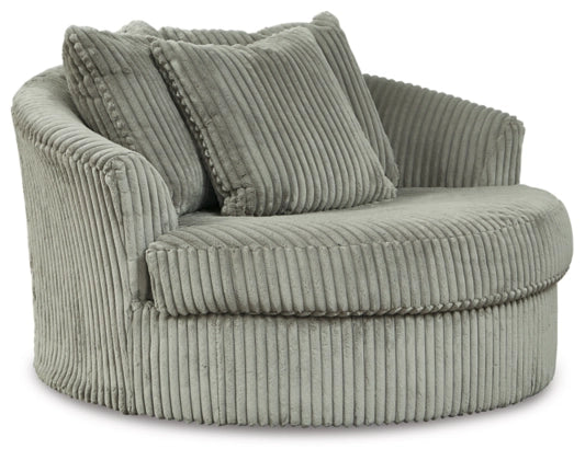 Fauteuil d'appoint pivotant Ashley Lindyn