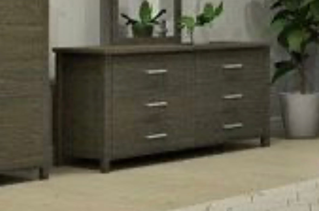 Bureau double MEQ 8182BD ardoise