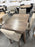 Table Tomali en merisier avec 4 chaises couleur Porto