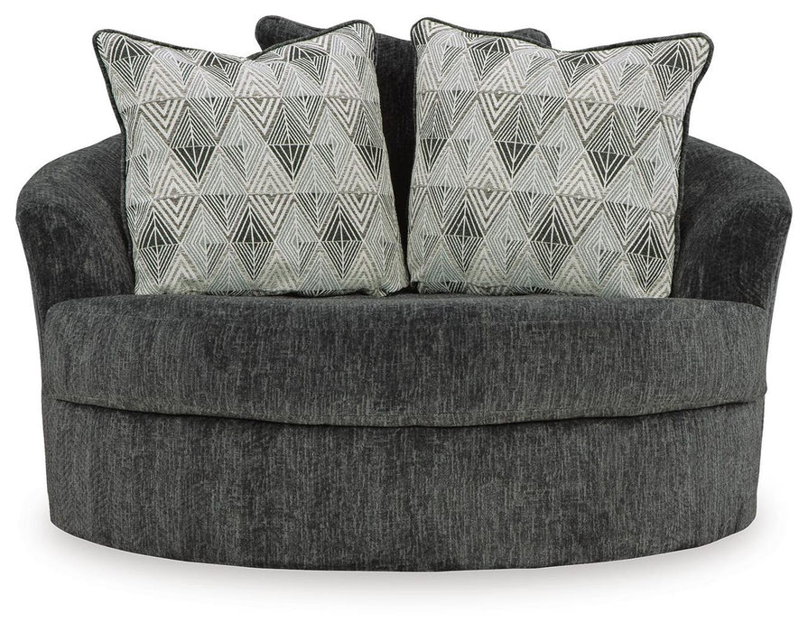 Fauteuil pivotant surdimensionné Biddeford Ashley