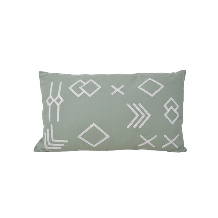 Coussin symbole vert