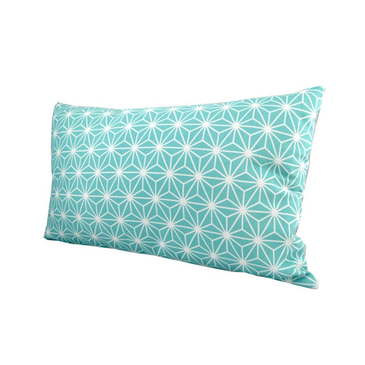 Coussin bleu motif étoiles