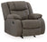 Fauteuil Ashley First base gris Inclinable