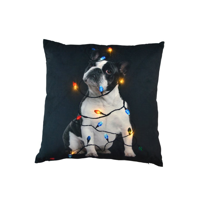 Coussin chien DEL