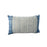 Coussin rectangle bleu