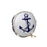 Coussin rond ancre