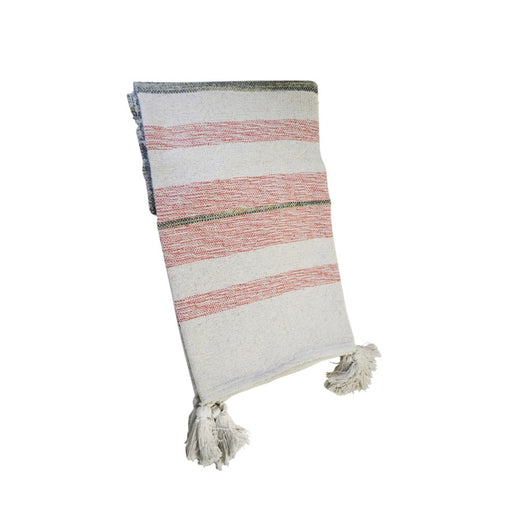 Jeté lichen rose/gris