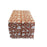 Chemin de table fleuri mocha
