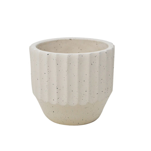Pot vagues crème