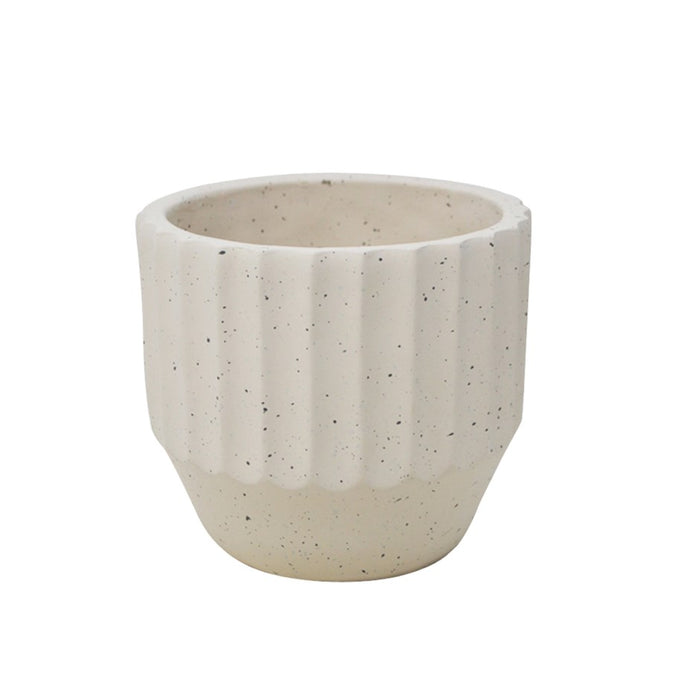 Pot vagues crème