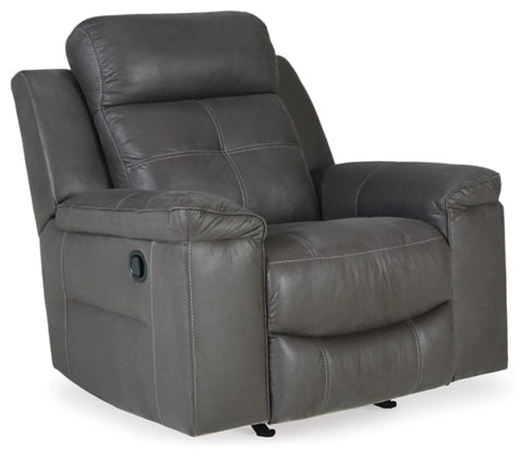 Fauteuil Ashley Jesolo tissu gris Inclinable