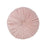 Coussin rond rose