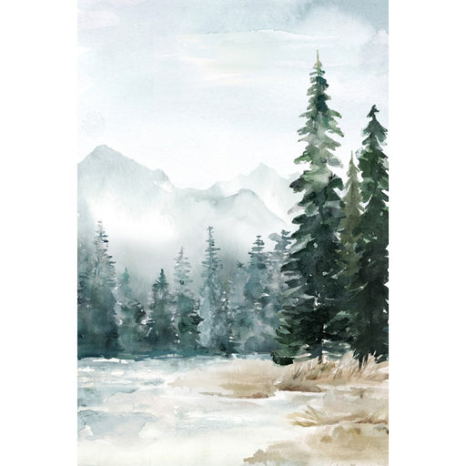 Canvas forêt et rivière