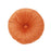 Coussin rond orange