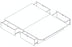 Base de lit avec tiroir Nouveau Concept Blanc 54''