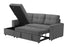 Sofa Récamier Monarch divan-lit gris