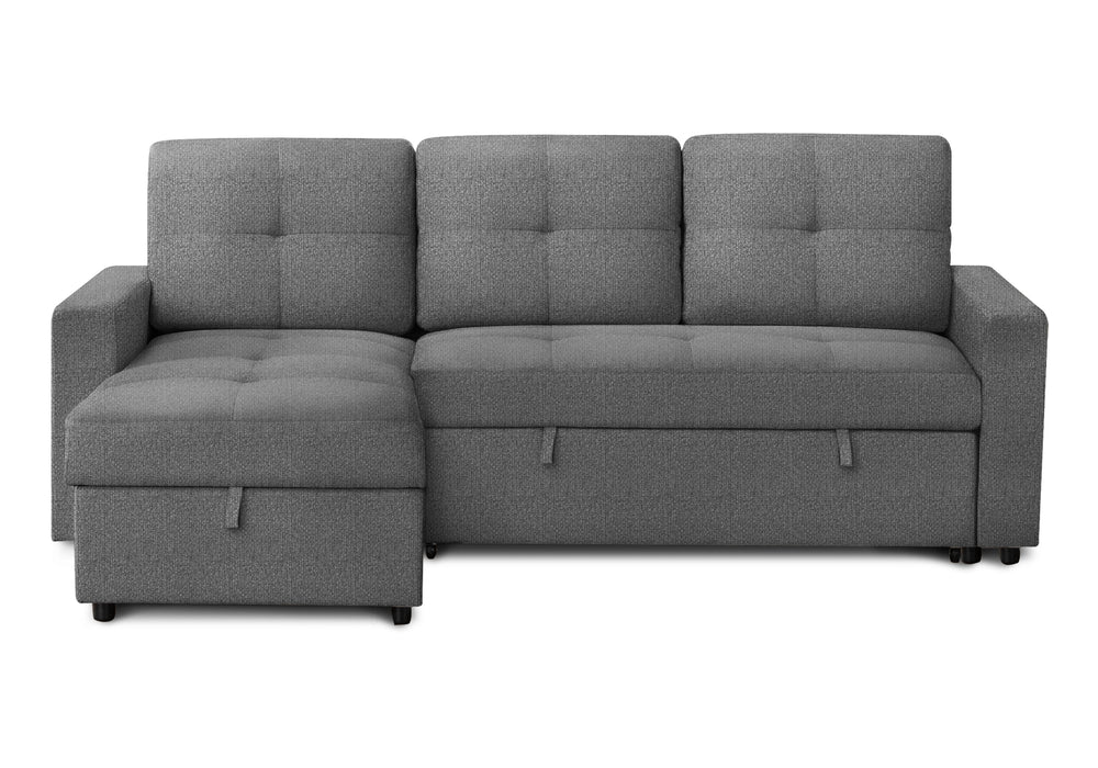Sofa Récamier Monarch divan-lit gris