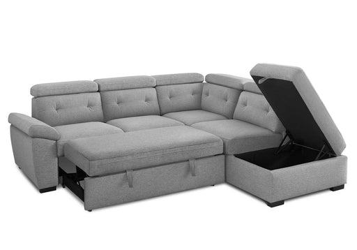 Sectionnel Lit Khloé en tissu de Monarch