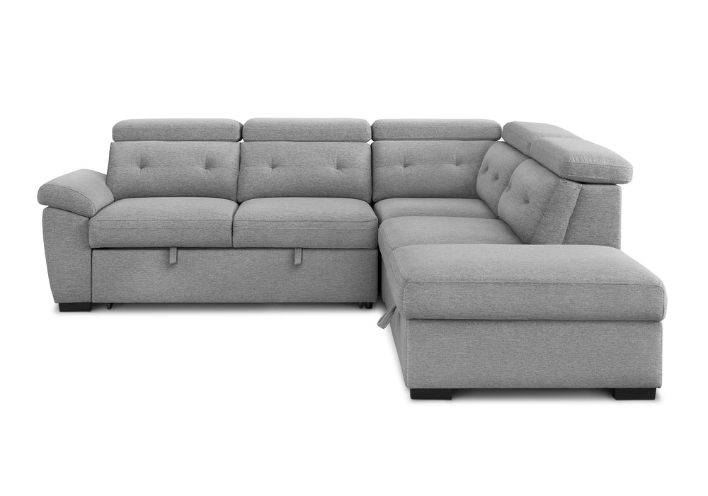 Sectionnel Lit Khloé en tissu de Monarch