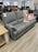Sofa Elran inclinable tissu gris