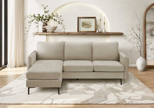 Sofa chaise longue Monarch 8K14C04 beige