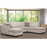 Sectionnel 9932 Mistress Birch Sofa By Fancy