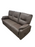 Sofa Elran Beatrice inclinable tissu brun