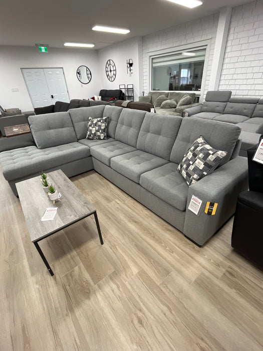 Sectionnel Sofa By Fancy 9883 gris