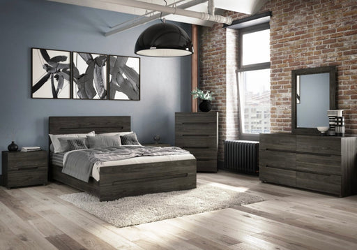 Ensemble chambre à coucher MEQ 7882 ardoise 8pcs