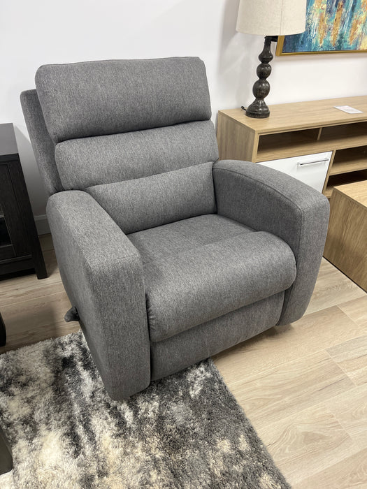 Fauteuil Elran en tissu gris