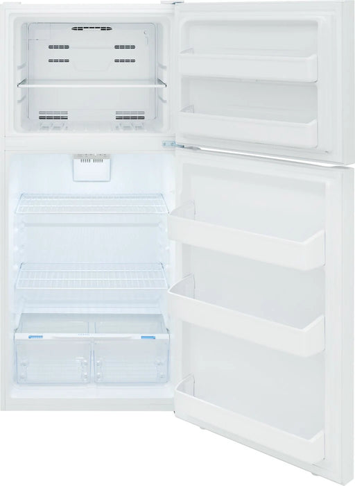 Réfrigérateur Frigidaire avec congélateur en haut 18 Pi. Cu. - FFHT1814YW - Écofrais inclus