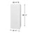 Congélateur Vertical Frigidaire 7 Pi. Cu. - FFUE0726AW - Écofrais inclus