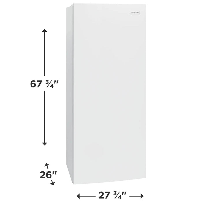 Congélateur Vertical Frigidaire convertible  13 Pi. Cu. - FFUE1326AW - Écofrais inclus
