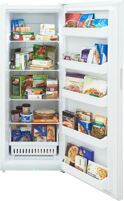 Congélateur Vertical Frigidaire convertible 18 pi.cu. - FFUE1826AW - Écofrais inclus