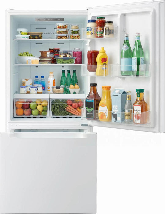 Refrigérateur Frigidaire 19 pi. cu. avec congélateur en bas - FRBE1925AW